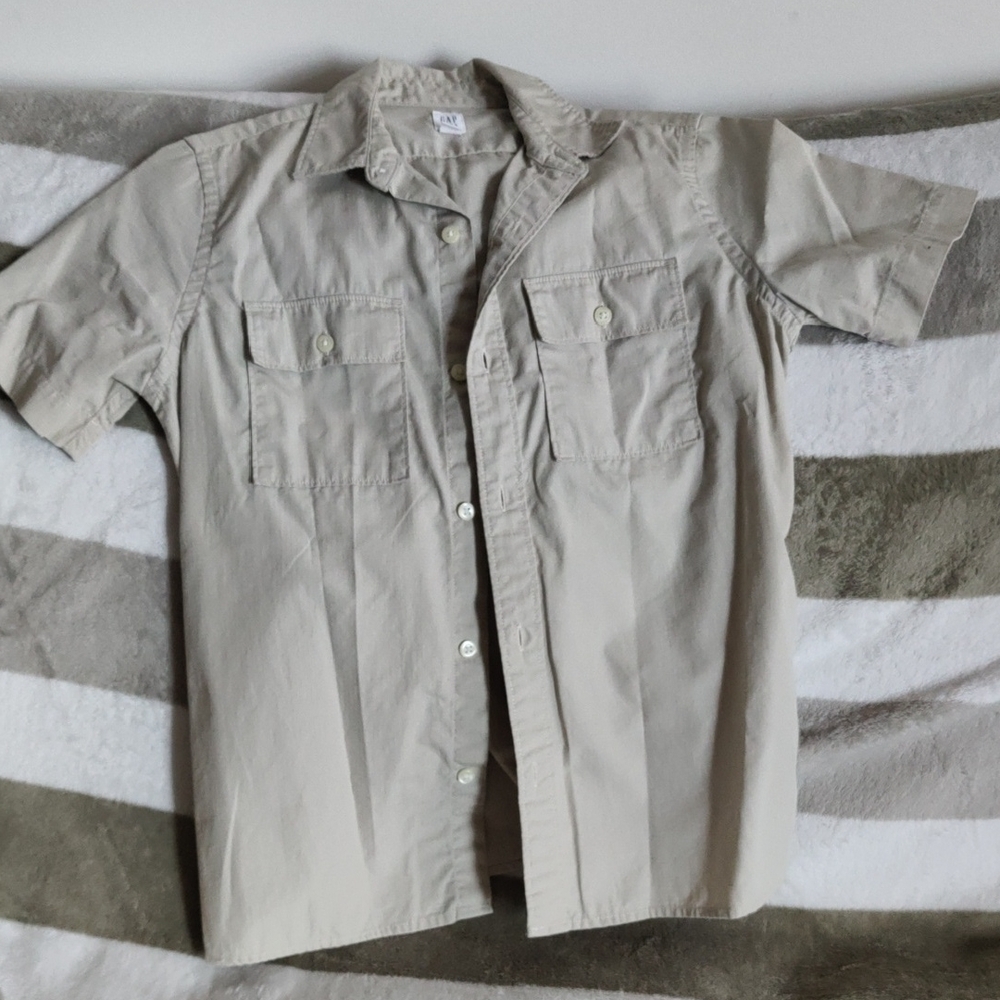 GAP Kids Rip Stop Utility Shirt L